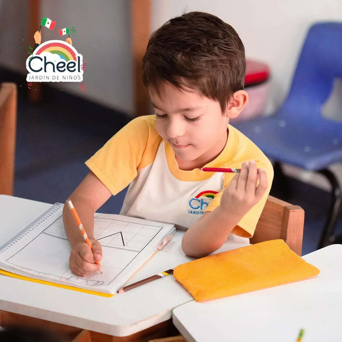 Taller de robótica y pensamiento lógico en el preescolar Kínder Cheel Zapopan